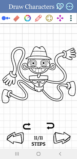 How to Draw Huggy Wuggy Easy