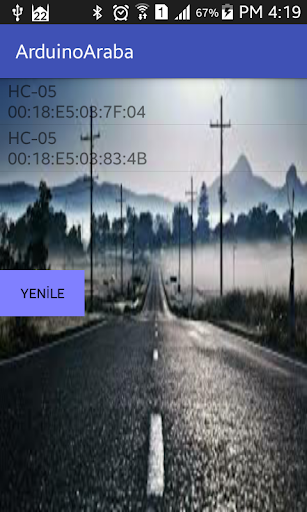 Arduino Bluetooth Araba Screenshot 1 - AppWisp.com