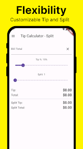 Tip Calculator - Split