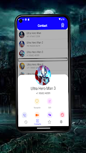 Ultra Hero Man Fake Call