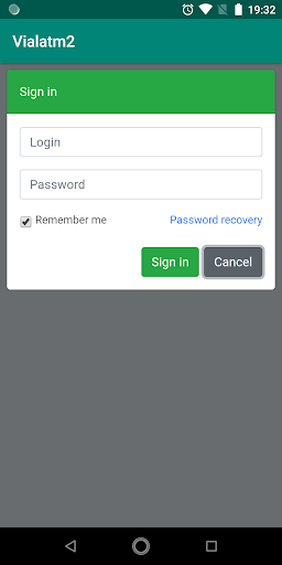 Android application Vialatm2 screenshort