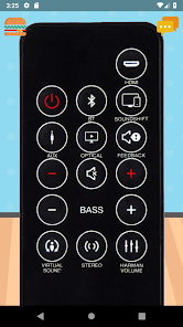 Remote For JBL Sound Bar  screenshots 1