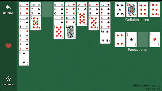 FreeCell (Patience cards game) Unknown