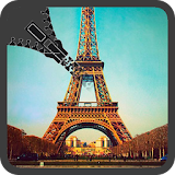 Paris Zipper HD Lock Screen icon
