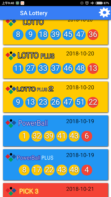 SA Lotto result check notify - New - (Android)