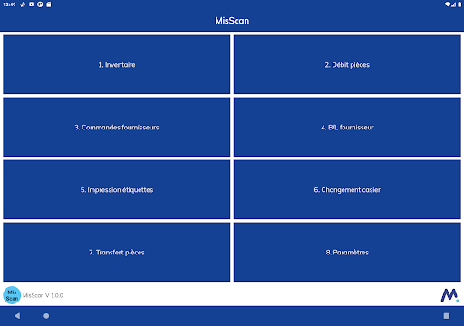 MisScan Screen 3