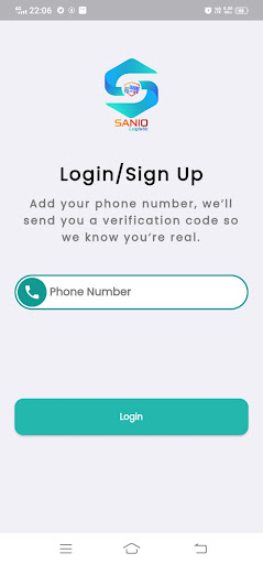 Android application SanioLogistics screenshort