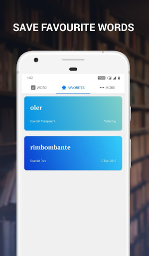Spanish Word of the Day -Vocab Screen 2