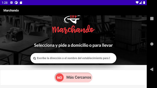Marchando Screen 2