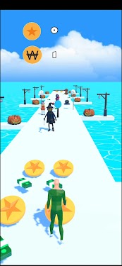 #2. Squirt Runner 3D : Hallowen (Android) By: Blue Rose Entertainment