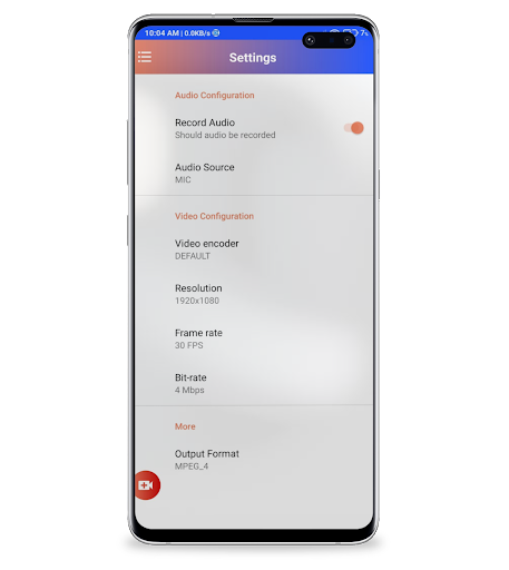 Screen Recorder with Audio Screen 3