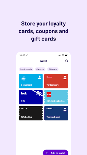 Android application OK - Loyalty cards & discounts screenshort