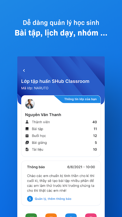 SHub Giáo viên - 1.6.2 - (Android)