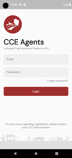 Android application CCE Agent screenshort