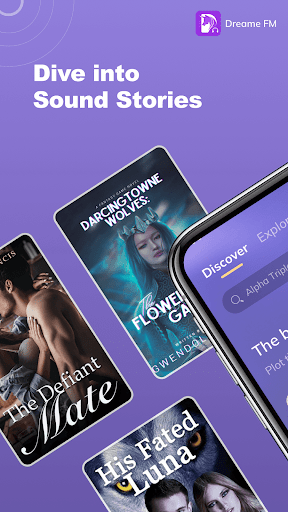 Android application Dreame FM - Audiobooks & Story screenshort