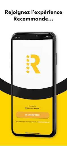 Android application Recommande screenshort
