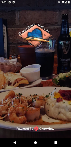 Android application Bennett Pointe Grill screenshort