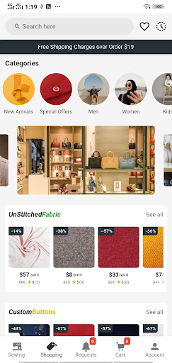 Android application GuideTailors screenshort