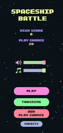 Android application Spaceship Battle screenshort