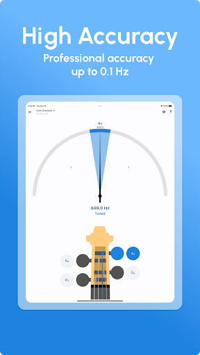 Screenshot of Violin Tuner - LikeTones