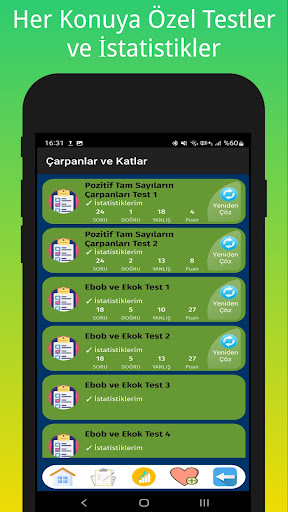 8. Sınıf Test Çöz Tüm Dersler Screen 3