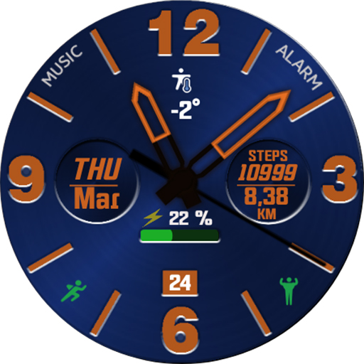 NB011 Analog watch face Download on Windows