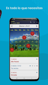 Screenshot 13 Calendario Español Festivos android