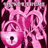 Zebra Heart Pink GO Locker icon