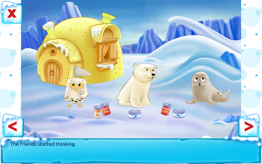 Polar Bear Cub - Fairy Tale with Games Free screenshots 10