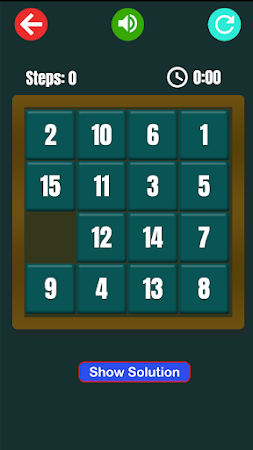 Game screenshot Puzzle 15 -Sliding Puzzle Game apk download