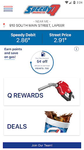 Android application SpeedyQ Food Stores screenshort