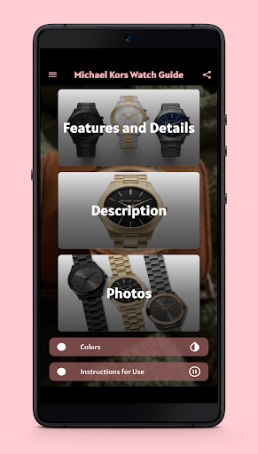 michael kors watches guide Screenshot 1 - AppWisp.com