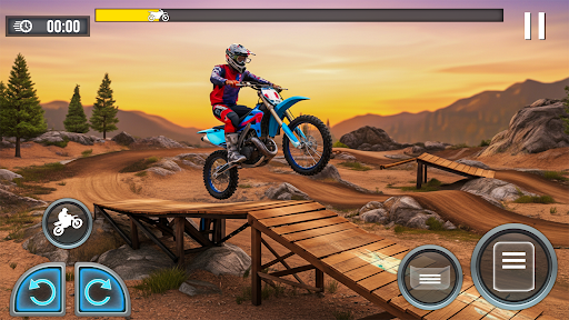 Bike Driving Stunt Bike Game ekran görüntüsü