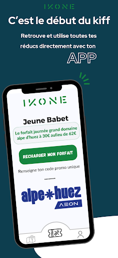 Android application IKONE screenshort