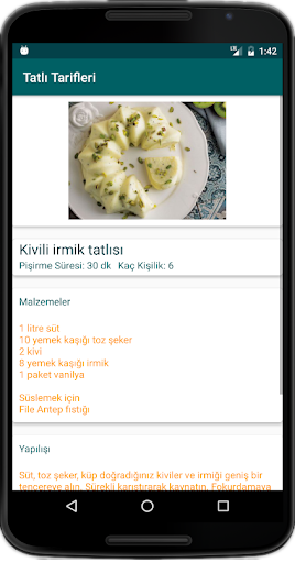 İnternetsiz Tatlı Tarifleri Screenshot 4 - AppWisp.com
