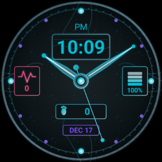 Biomechanical - watch face screenshot 6