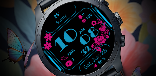 Sity Flora Digital Watch Face