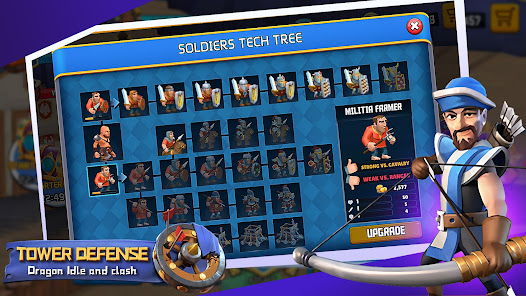 Tower defense:Idle and clash  screenshots 3