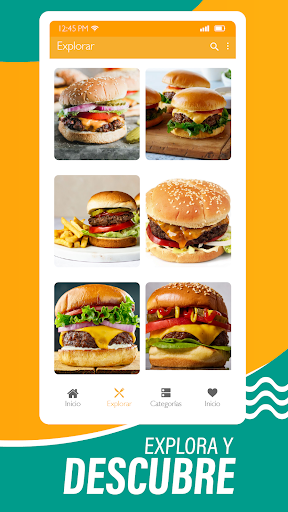Hamburguesas Caseras : Recetas Screen 3