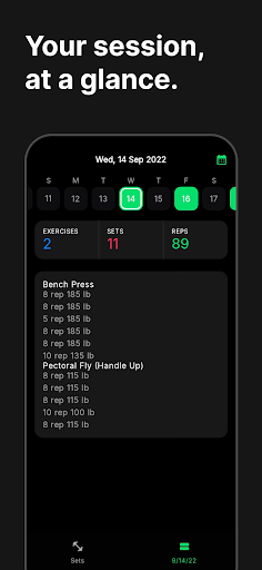 Setgraph: Workout Log screenshot 5