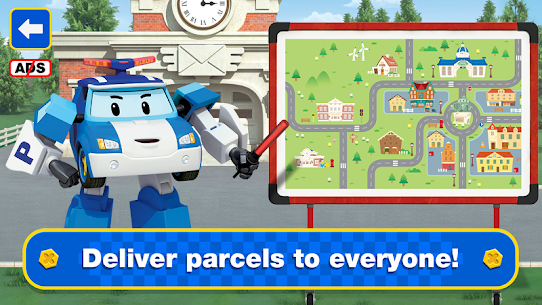 Robocar Poli Postman: Good Games for Boys & Girls Apk Mod for Android [Unlimited Coins/Gems] 5
