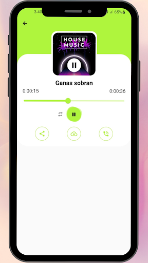 Android application Reggaeton Ringtones screenshort