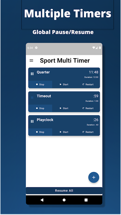 Sport Multi Timer - 2.7.3 - (Android)