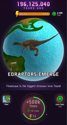 Idle World Evolution - Screenshot 1