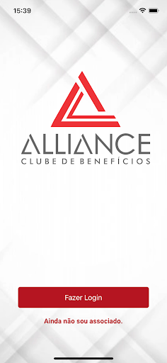 Android application Clube Alliance screenshort