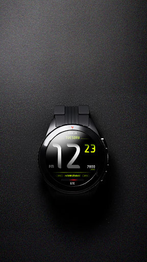 Android application Modern Digital Bold Watch VS67 screenshort