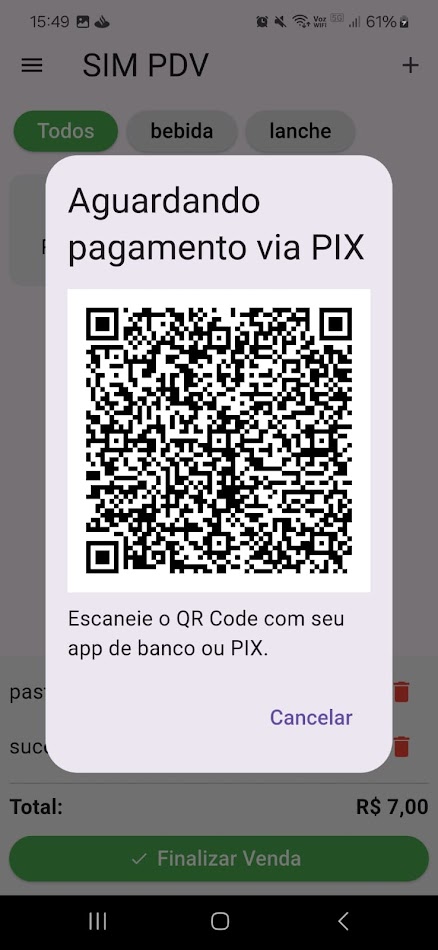 #3. SIM PDV (Android) Von: augusto cézar pinheiro de araujo