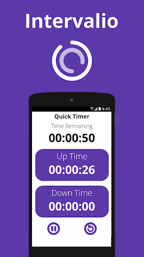 Android application Intervalio - Interval Timer screenshort