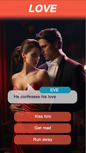 I choose love Interactive book Screen 3