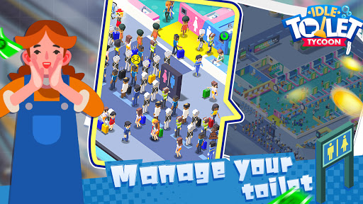 Toilet Empire Tycoon - Idle Management Game 1.2.9 APK-MOD(Unlimited Money Download) screenshots 1